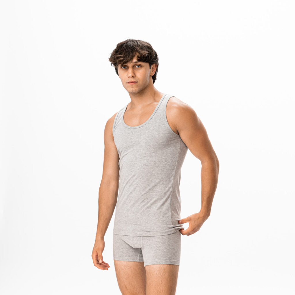 Mojo Men’s Wide Strap Tank Top Comfortable