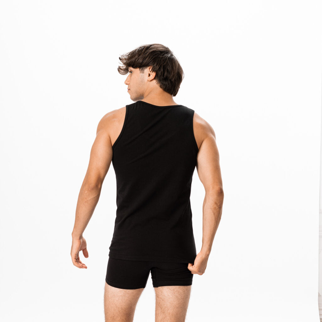 Mojo Men’s Wide Strap Tank Top Comfortable