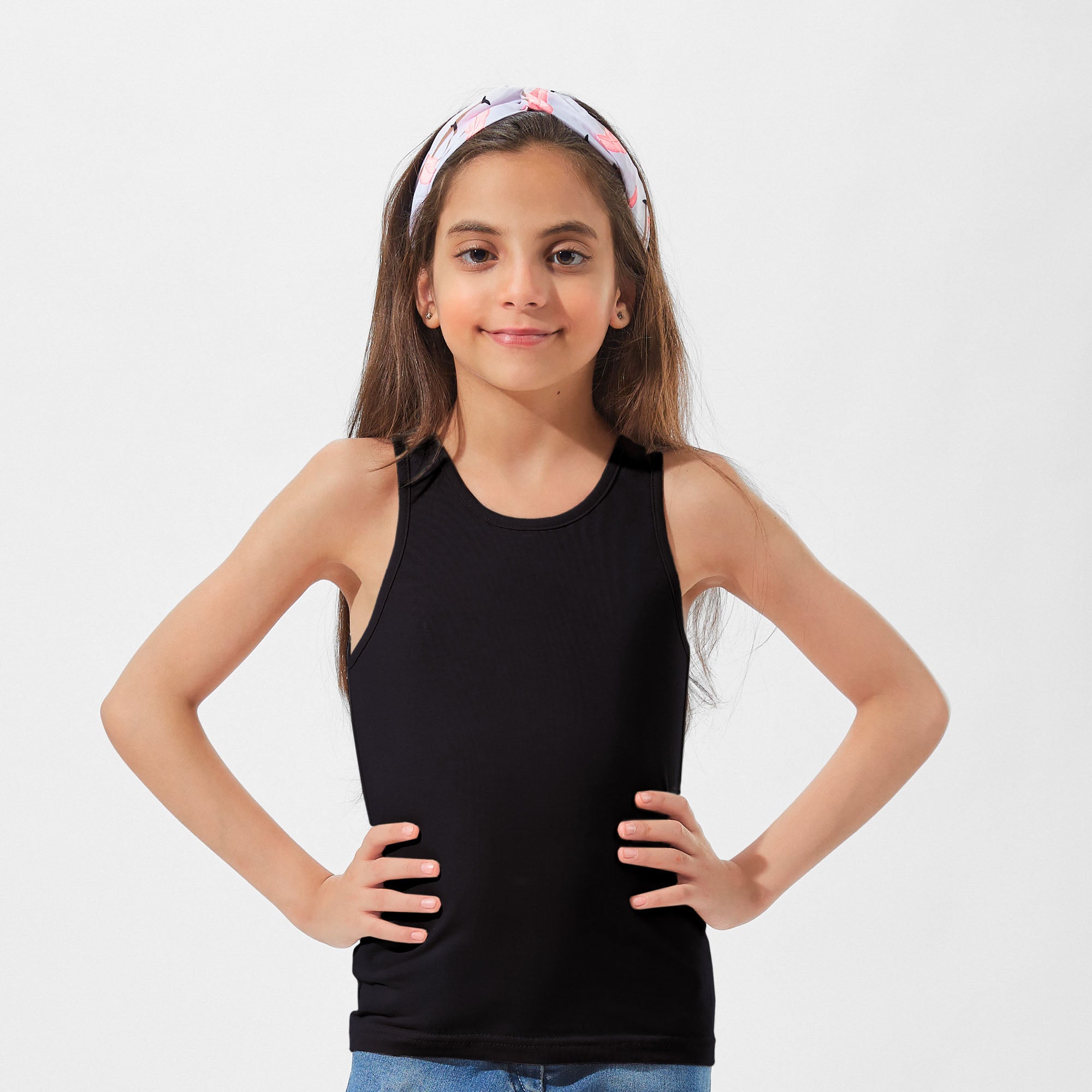 Mojo Girls’ Wide Strap Tank Top