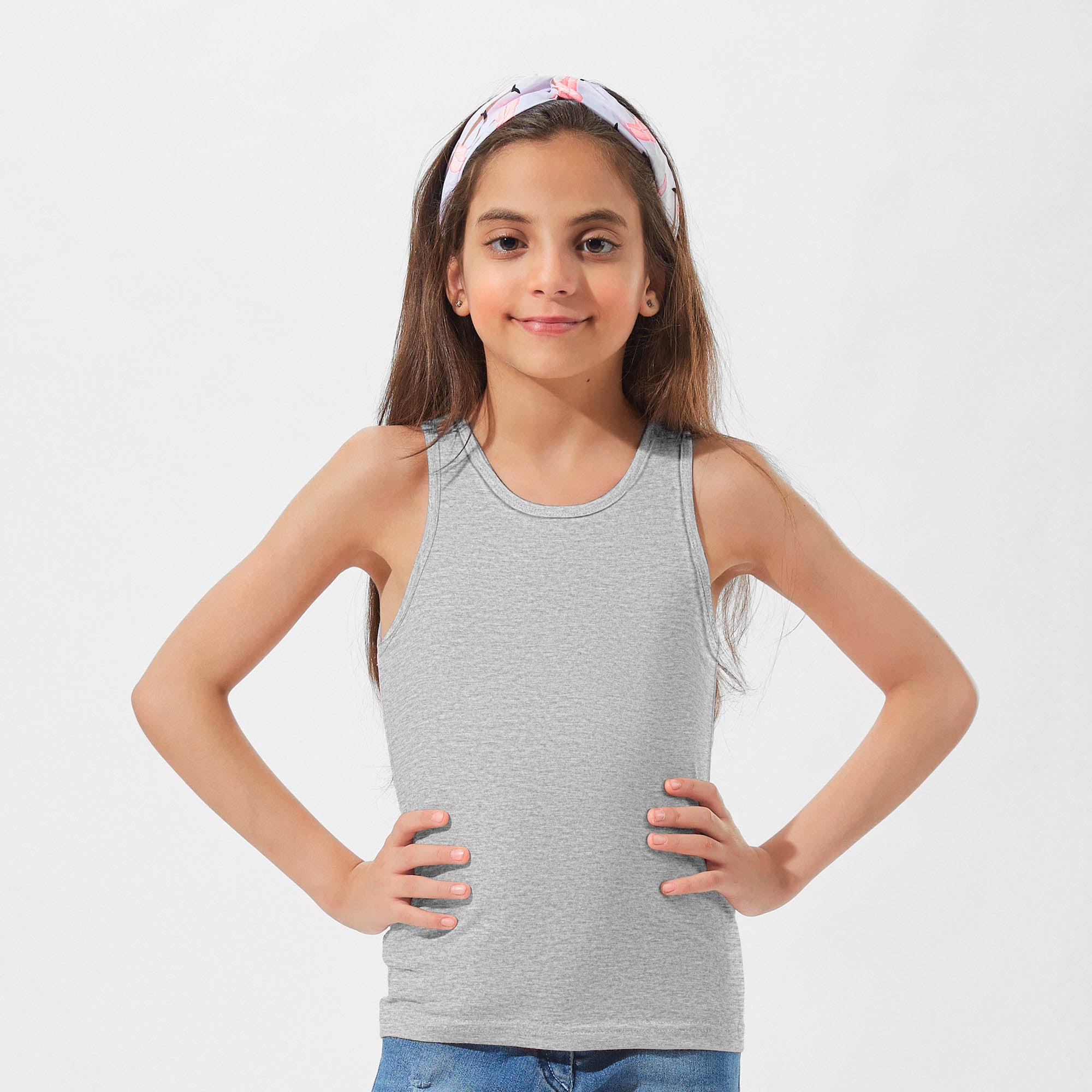 Mojo Girls’ Wide Strap Tank Top