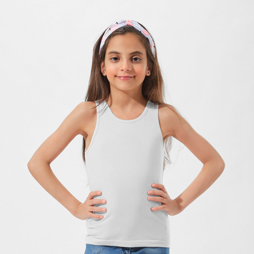 Mojo Girls’ Wide Strap Tank Top
