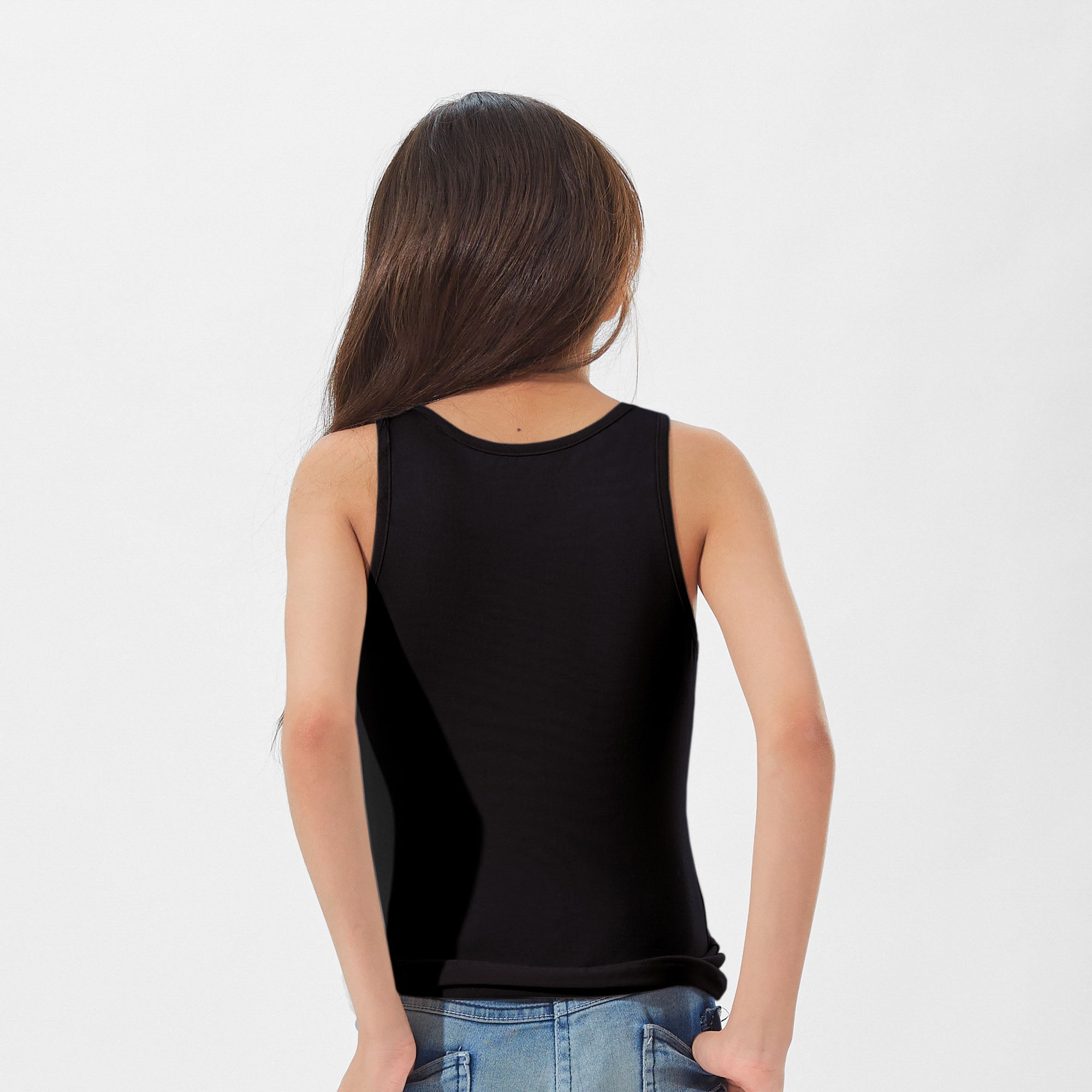 Mojo Girls’ Wide Strap Tank Top